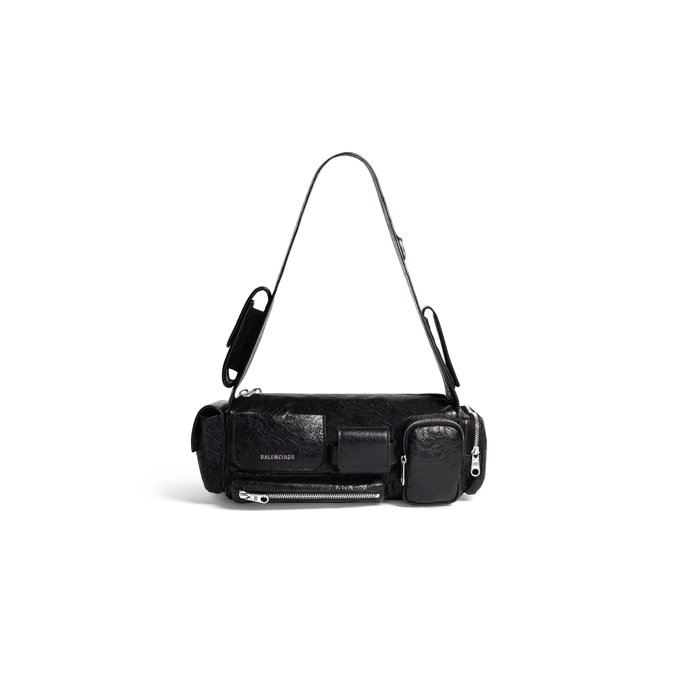 ba*len*cia*ga S*perbusy sling bag xs in black 762516210c81000 (32*12*10cm)
